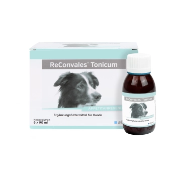 ReConvales Tonicum 6x90 ml - płynny suplement diety pobudzający apetyt u psów